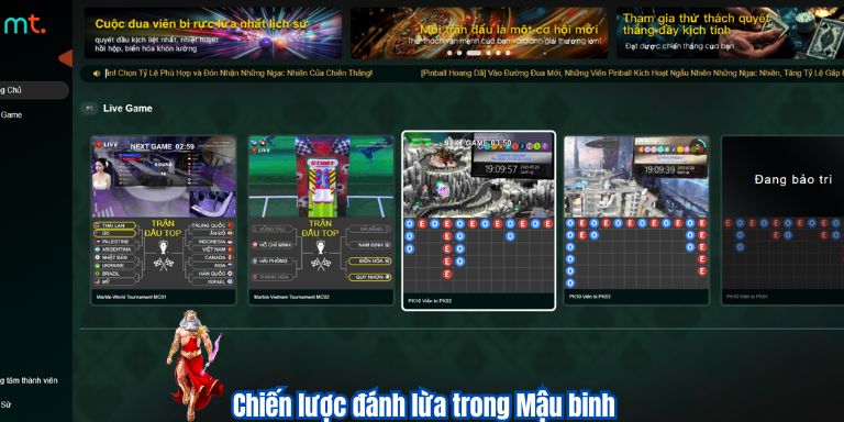 Chiến lược đánh lừa trong Mậu binh