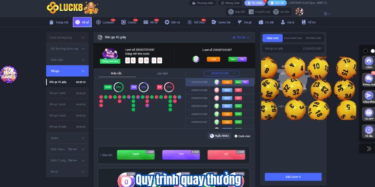 Xổ Số Thái Lan Luck8 – Đặt Cược Ngay, Nhận Thưởng Lớn 2 Quy trình quay thưởng