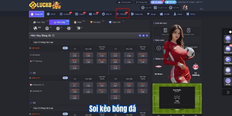 Cách Bắt Kèo Bóng Đá Luck8 Chuẩn Xác Nhất 2025 3 Soi kèo bóng đá
